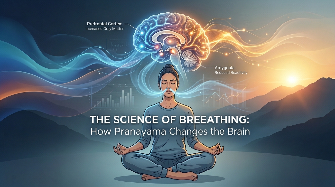 The Science of Breathing: How Pranayama Changes the Brain