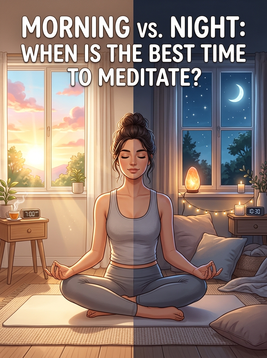 Morning vs. Night: When is the Best Time to Meditate?